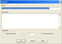 Question Setup
