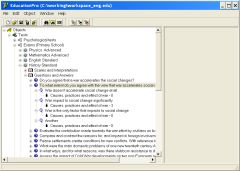 Test Structure - Questions, Answers and Weights