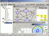 Main window of SociometryPro